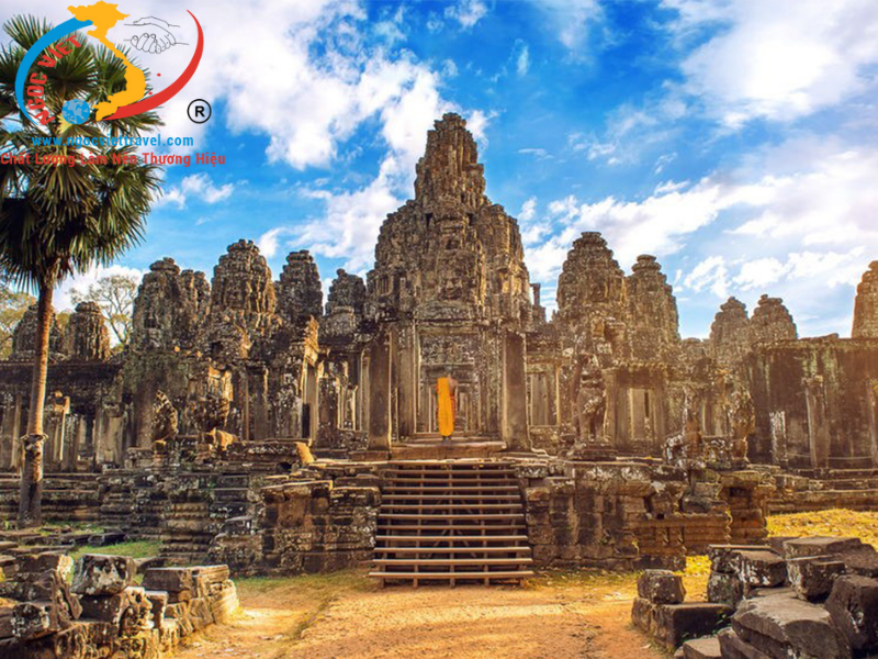 TOUR CAMPUCHIA, SIEM REAP - PHNOM PENH - LỐI VỀ ANGKOR - XE LIMOUSINE, KS 4 SAO