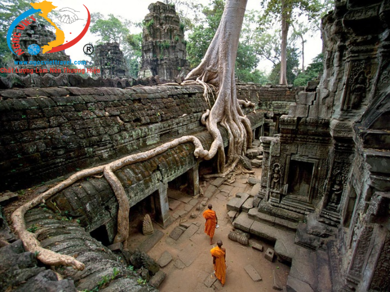 TOUR CAMPUCHIA, SIEM REAP - PHNOM PENH - LỐI VỀ ANGKOR - XE LIMOUSINE, KS 4 SAO