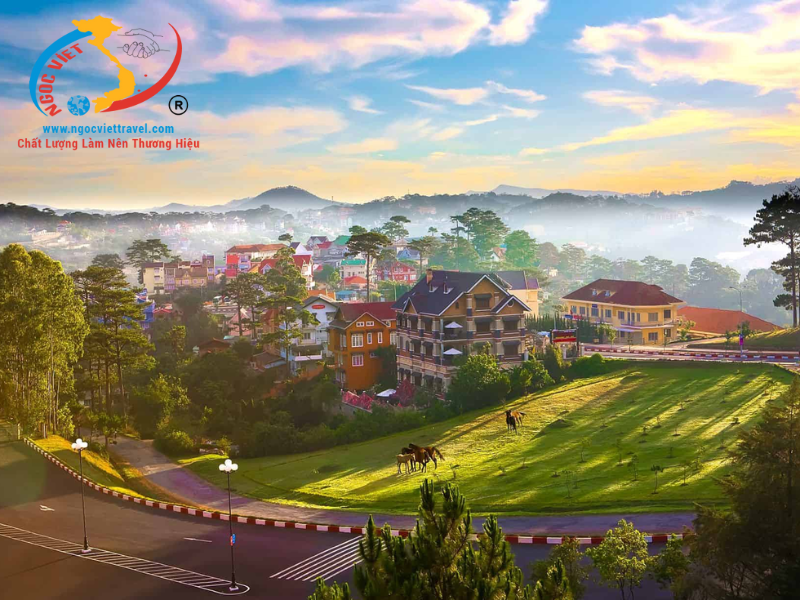 TOUR ĐÀ LẠT 3 NGÀY - KDL MONGO LAND - CAO NGUYÊN HOA ĐÀ LẠT - SAMTEN HILLS