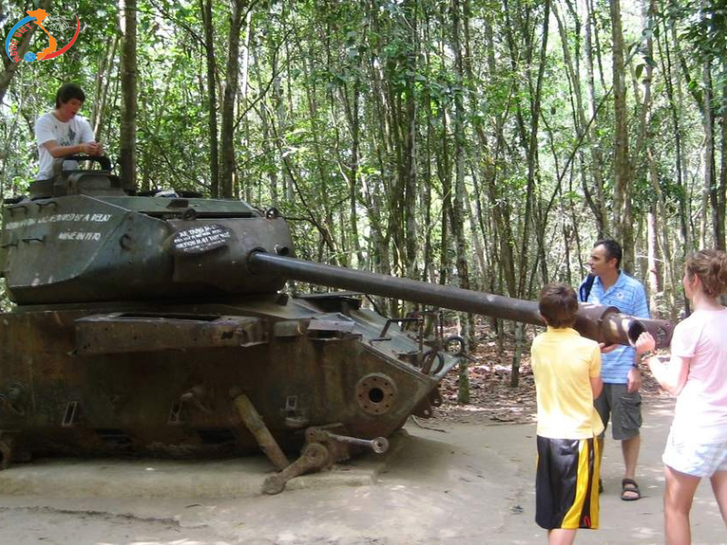 CU CHI TUNNELS – DISCOVER THE LAND OF STEEL – HAFL DAY